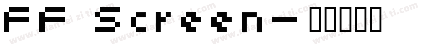 FF Screen字体转换